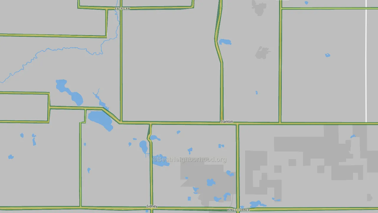48888, MI Map of Noise Levels in 48888