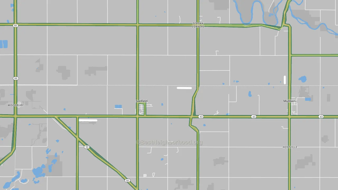 48890, MI Map of Noise Levels in 48890