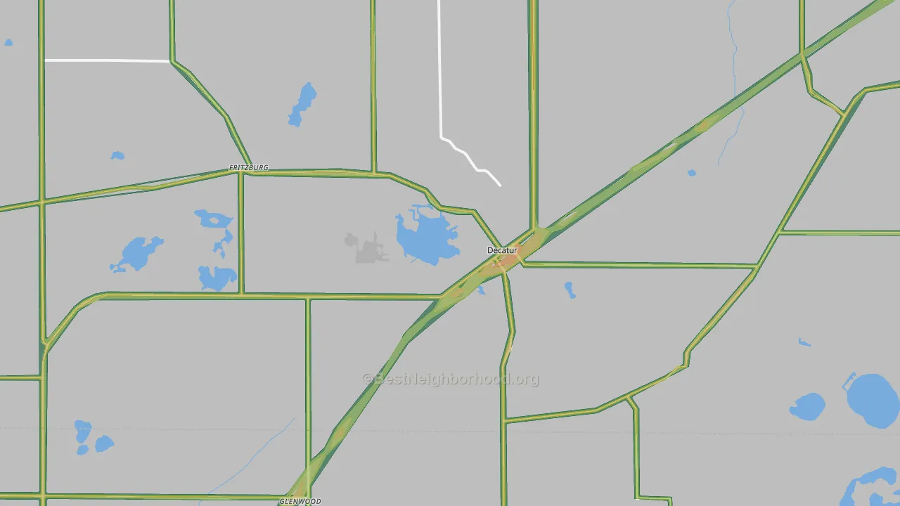 49045, MI Map of Noise Levels in 49045