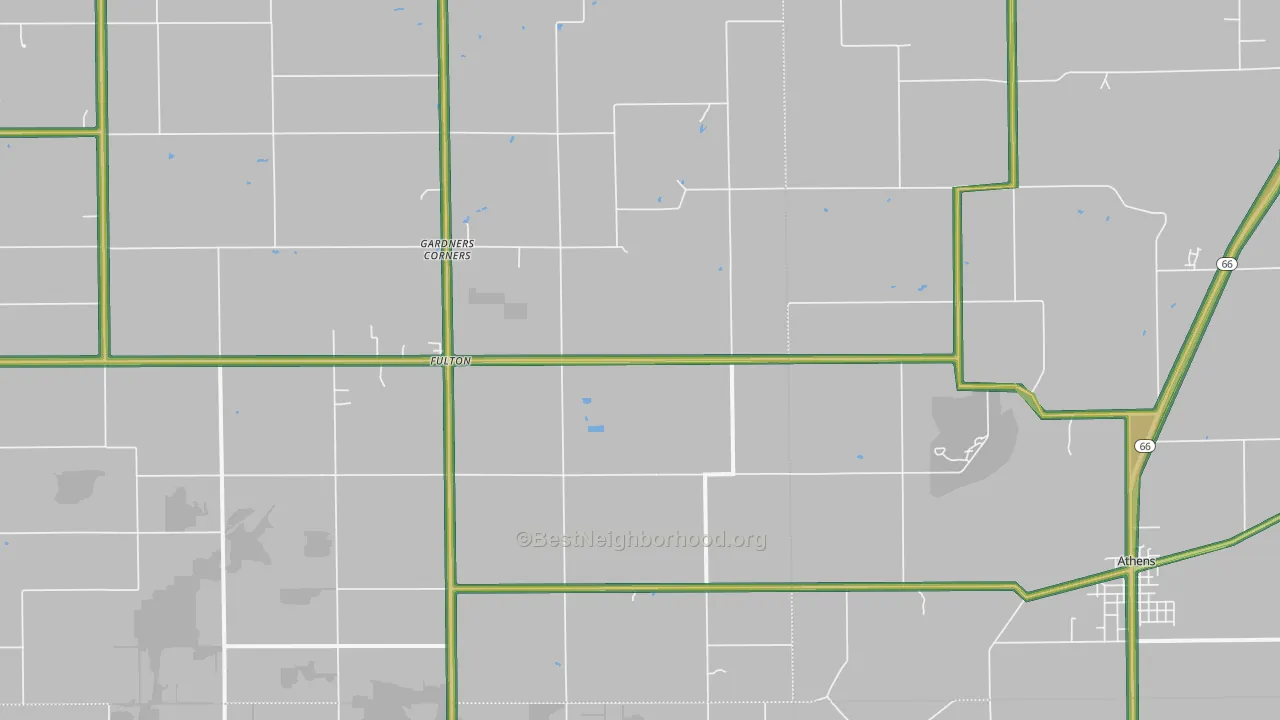 49052, MI Map of Noise Levels in 49052