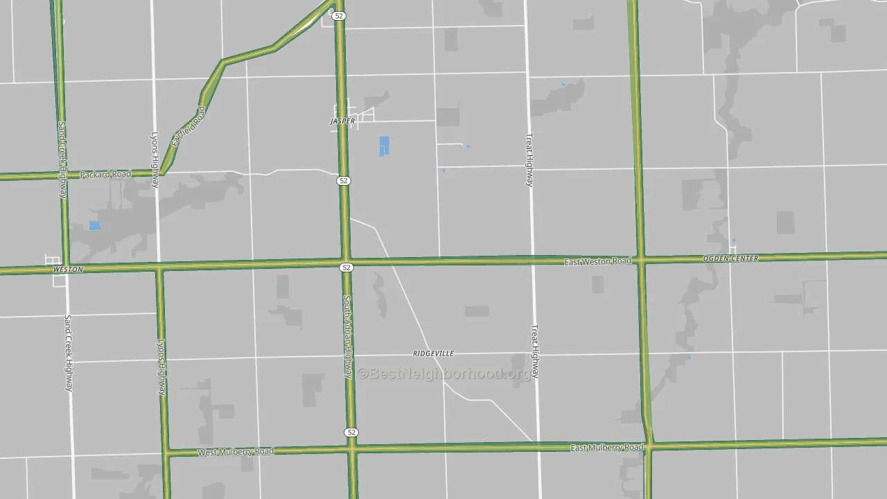 49248, MI Map of Noise Levels in 49248