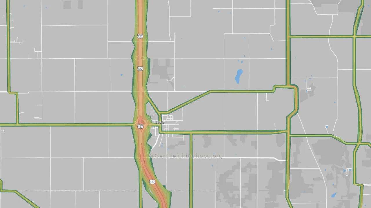49251, MI Map of Noise Levels in 49251