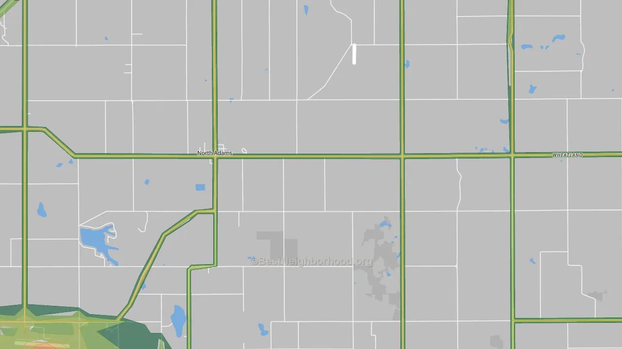 49262, MI Map of Noise Levels in 49262
