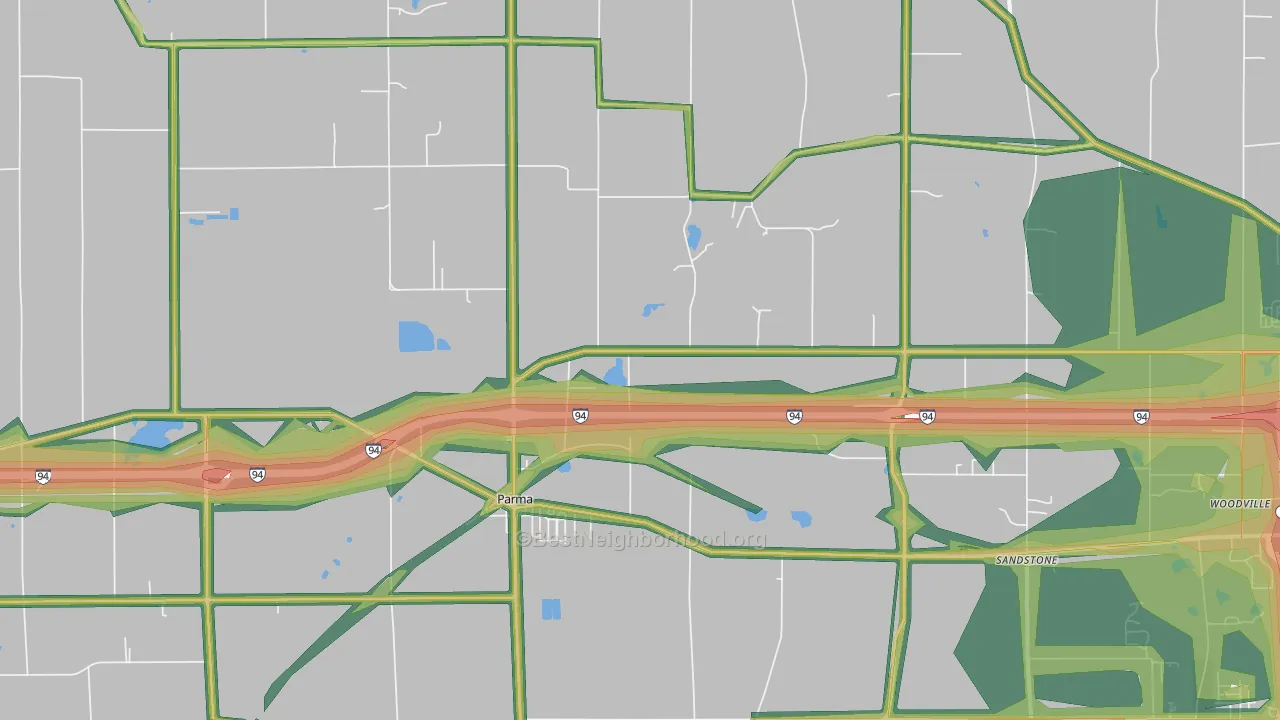 49269, MI Map of Noise Levels in 49269