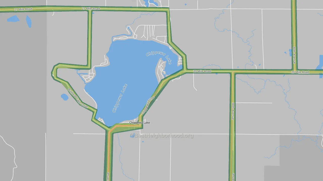 49320, MI Map of Noise Levels in 49320