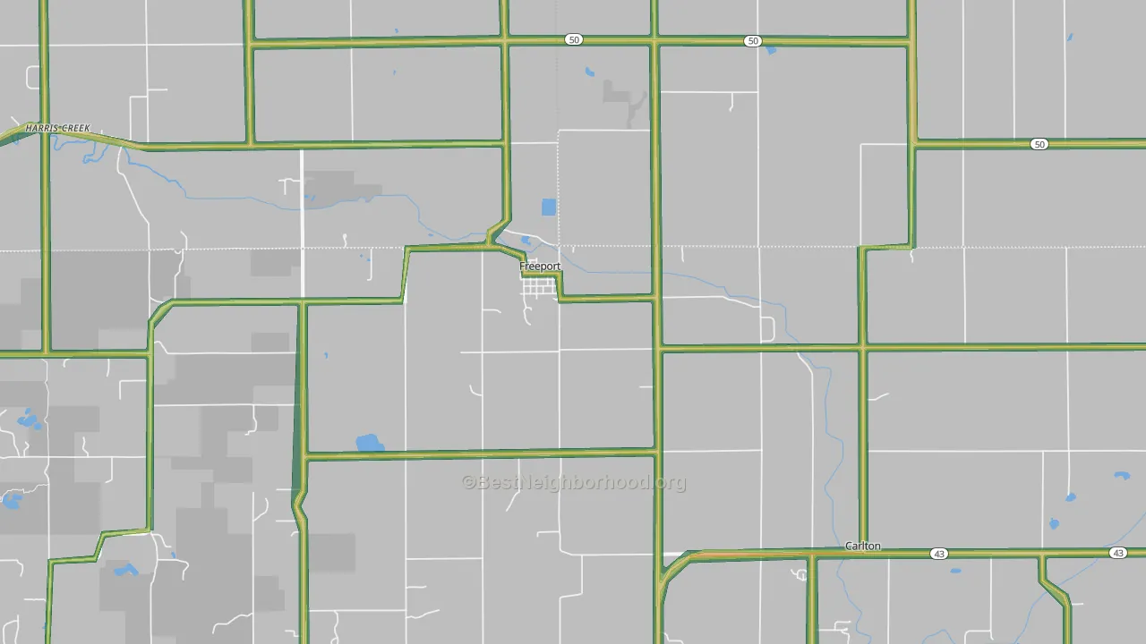 49325, MI Map of Noise Levels in 49325