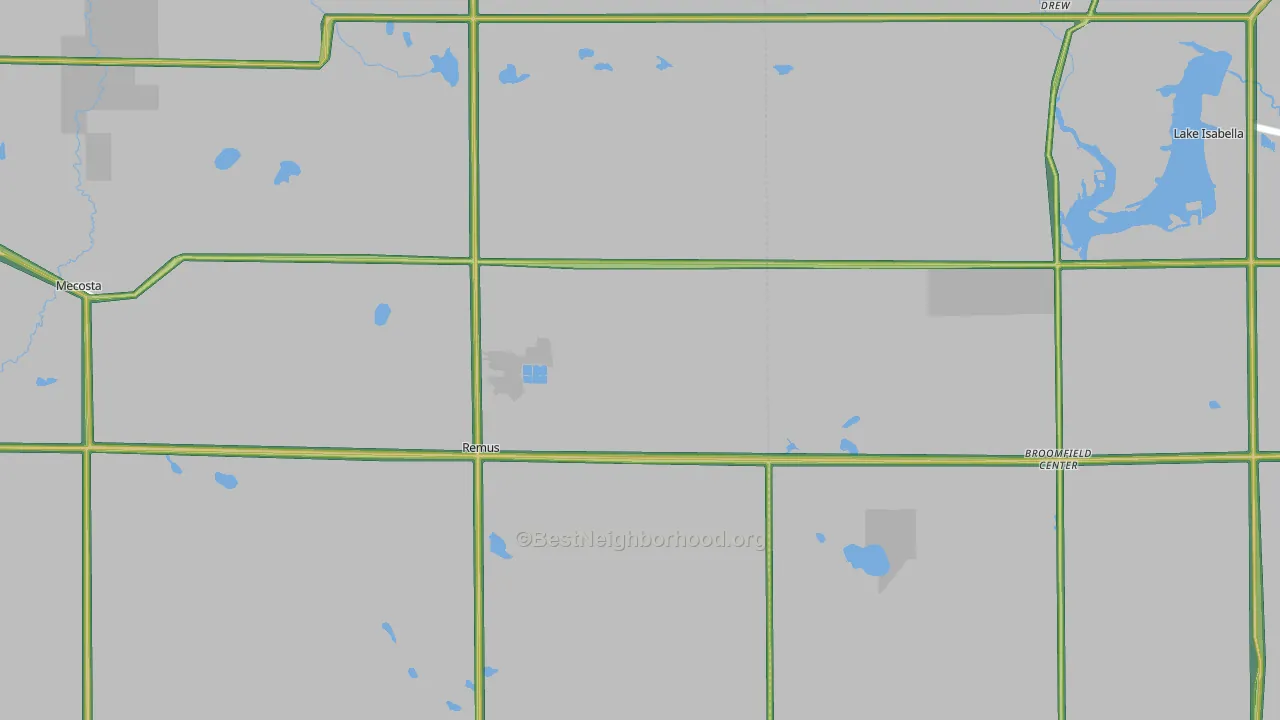 49340, MI Map of Noise Levels in 49340