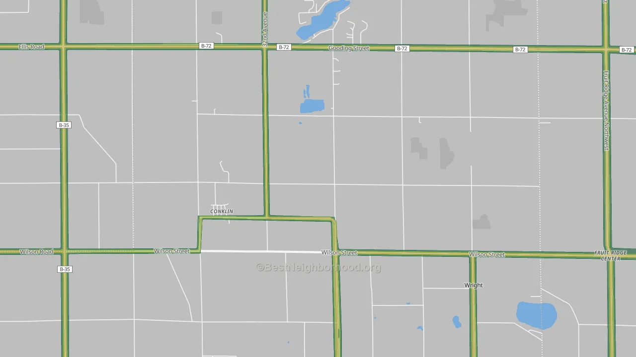 49403, MI Map of Noise Levels in 49403