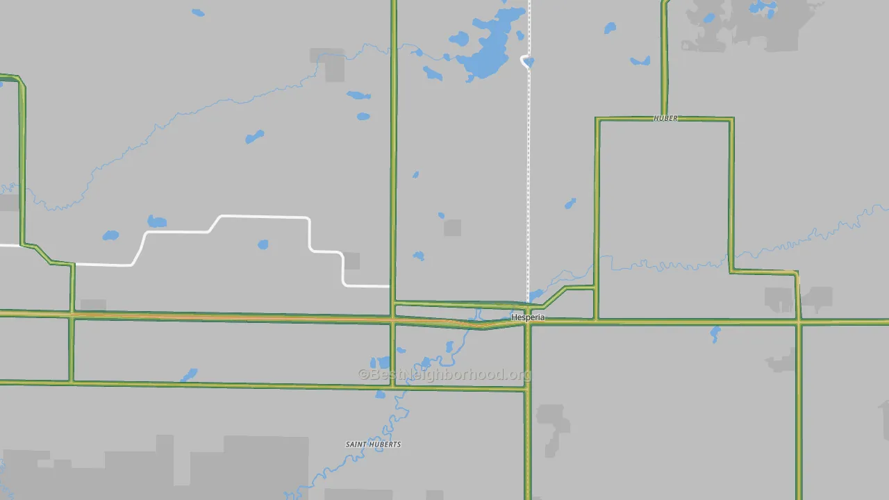 49421, MI Map of Noise Levels in 49421