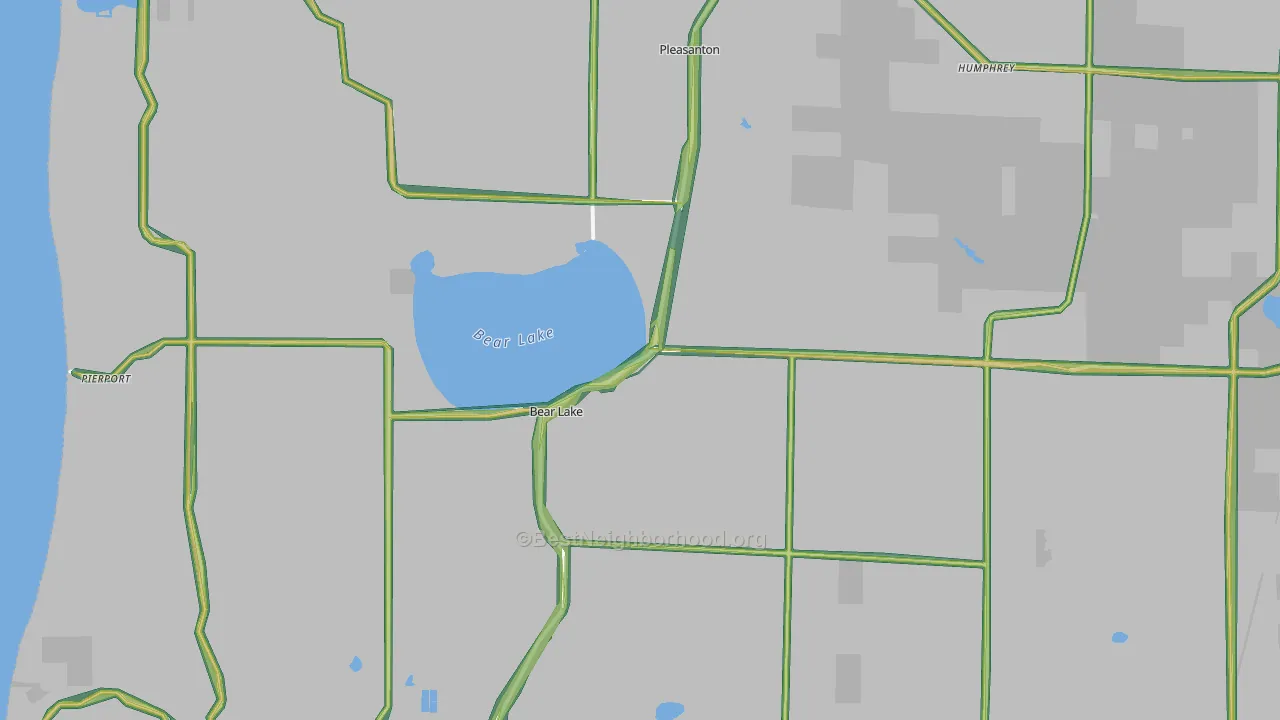 49614, MI Map of Noise Levels in 49614