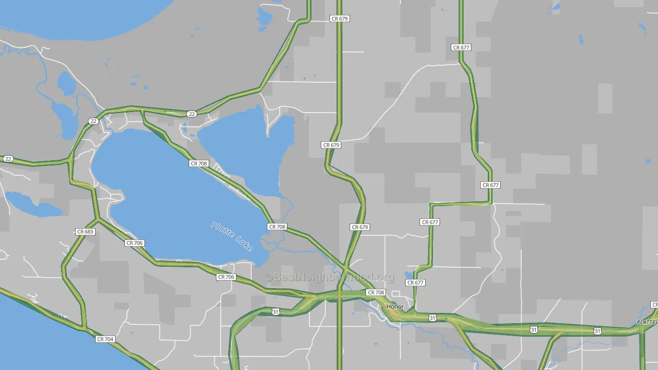 49640, MI Map of Noise Levels in 49640