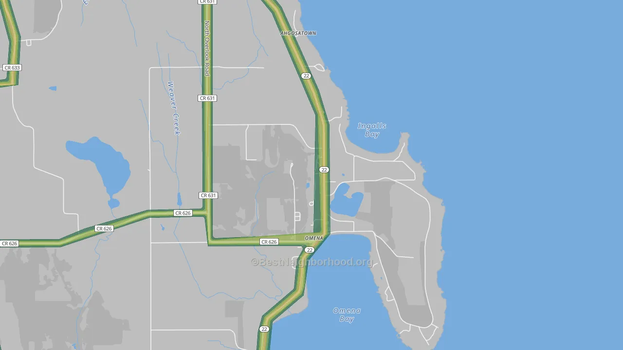 49674, MI Map of Noise Levels in 49674