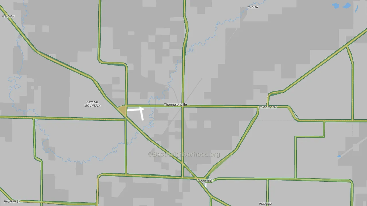 49683, MI Map of Noise Levels in 49683