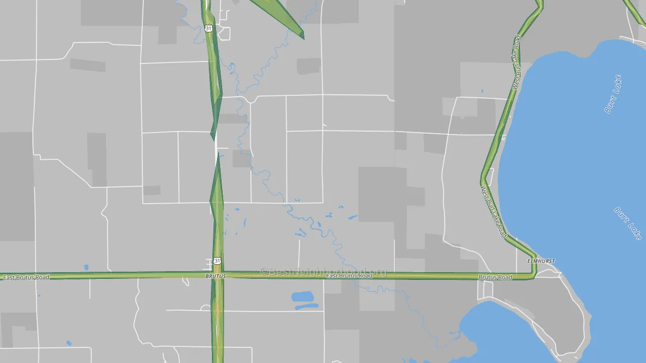 49716, MI Map of Noise Levels in 49716