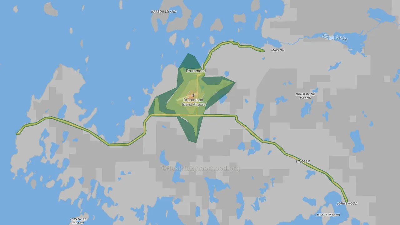 49726, MI Map of Noise Levels in 49726