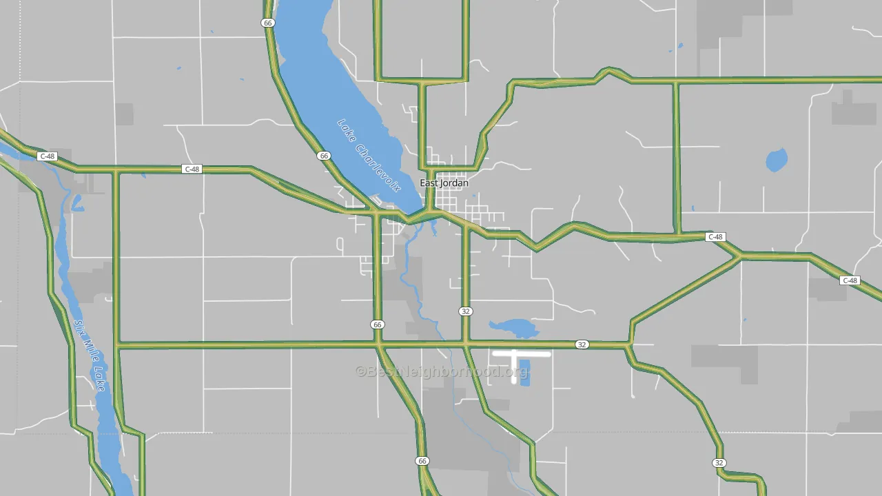 49727, MI Map of Noise Levels in 49727
