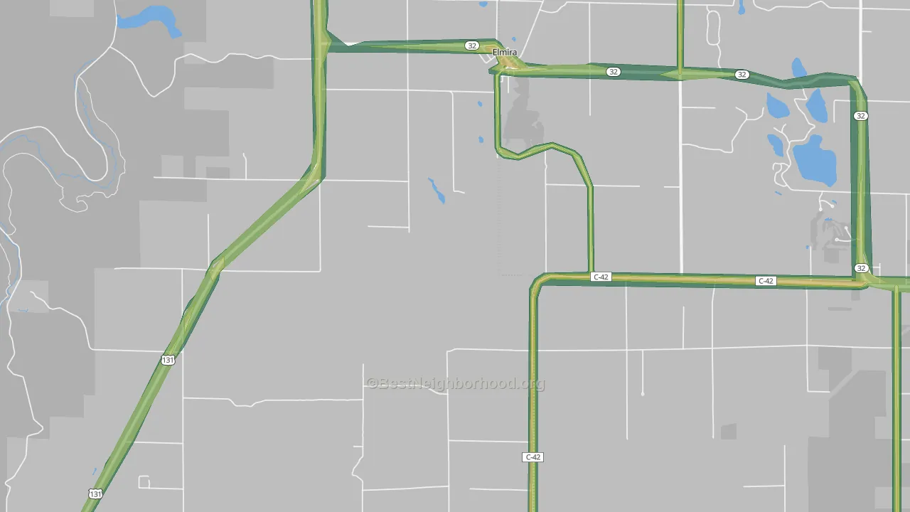 49730, MI Map of Noise Levels in 49730