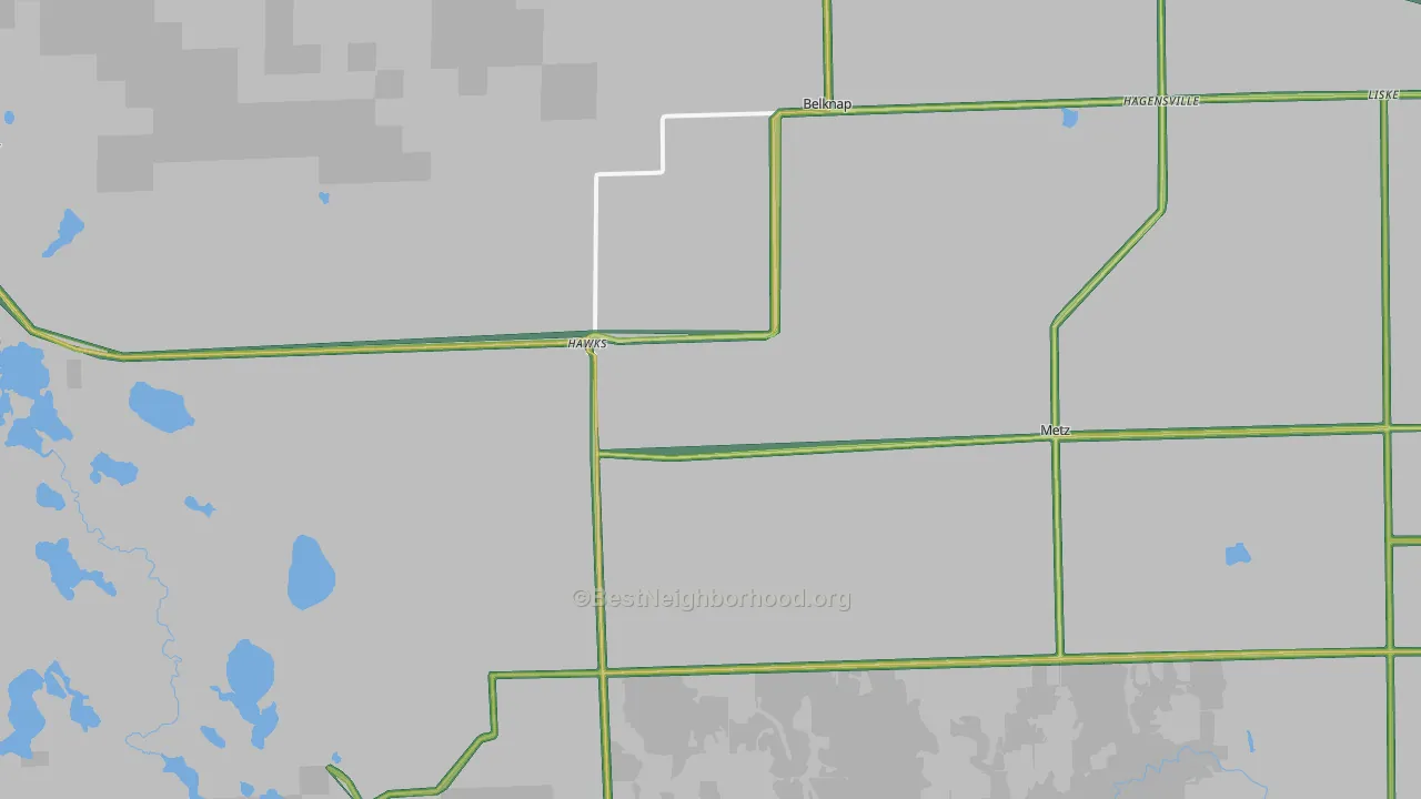 49743, MI Map of Noise Levels in 49743
