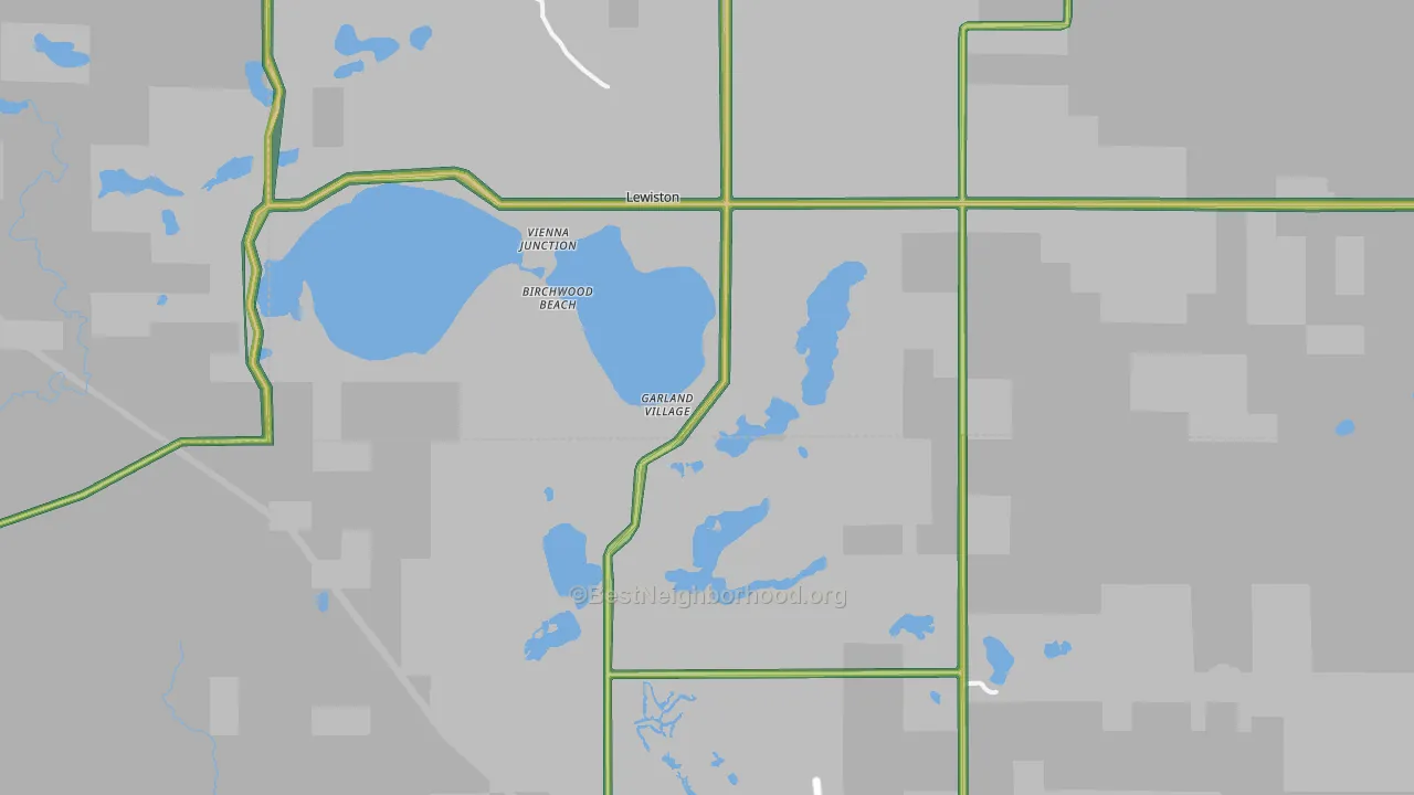 49756, MI Map of Noise Levels in 49756