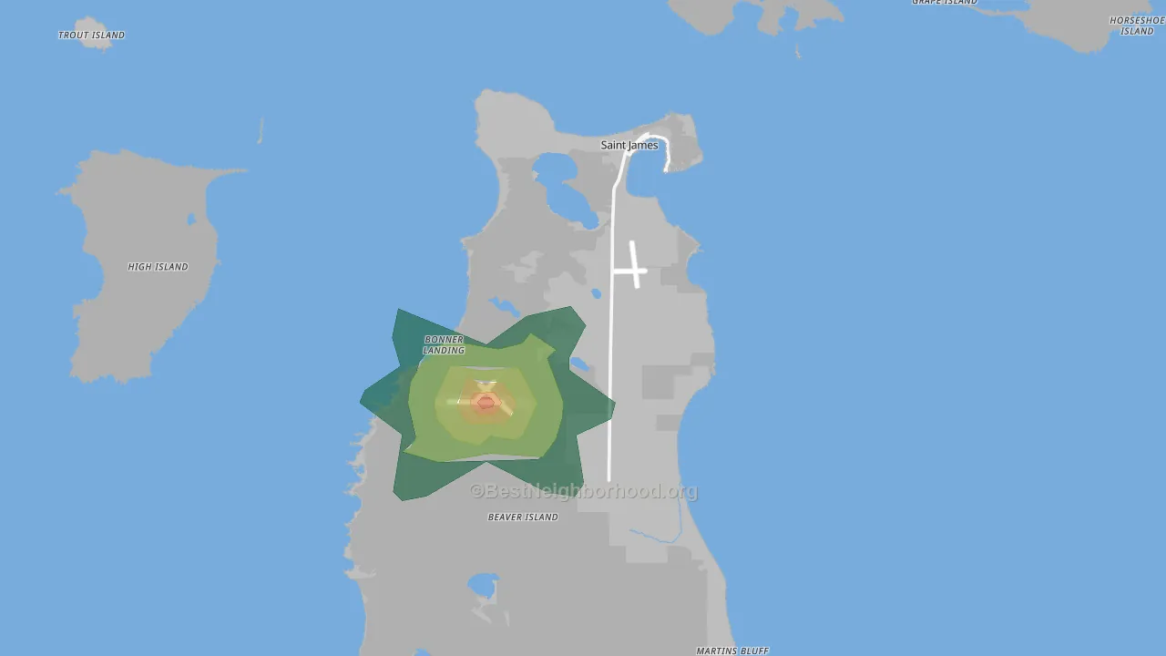 49782, MI Map of Noise Levels in 49782
