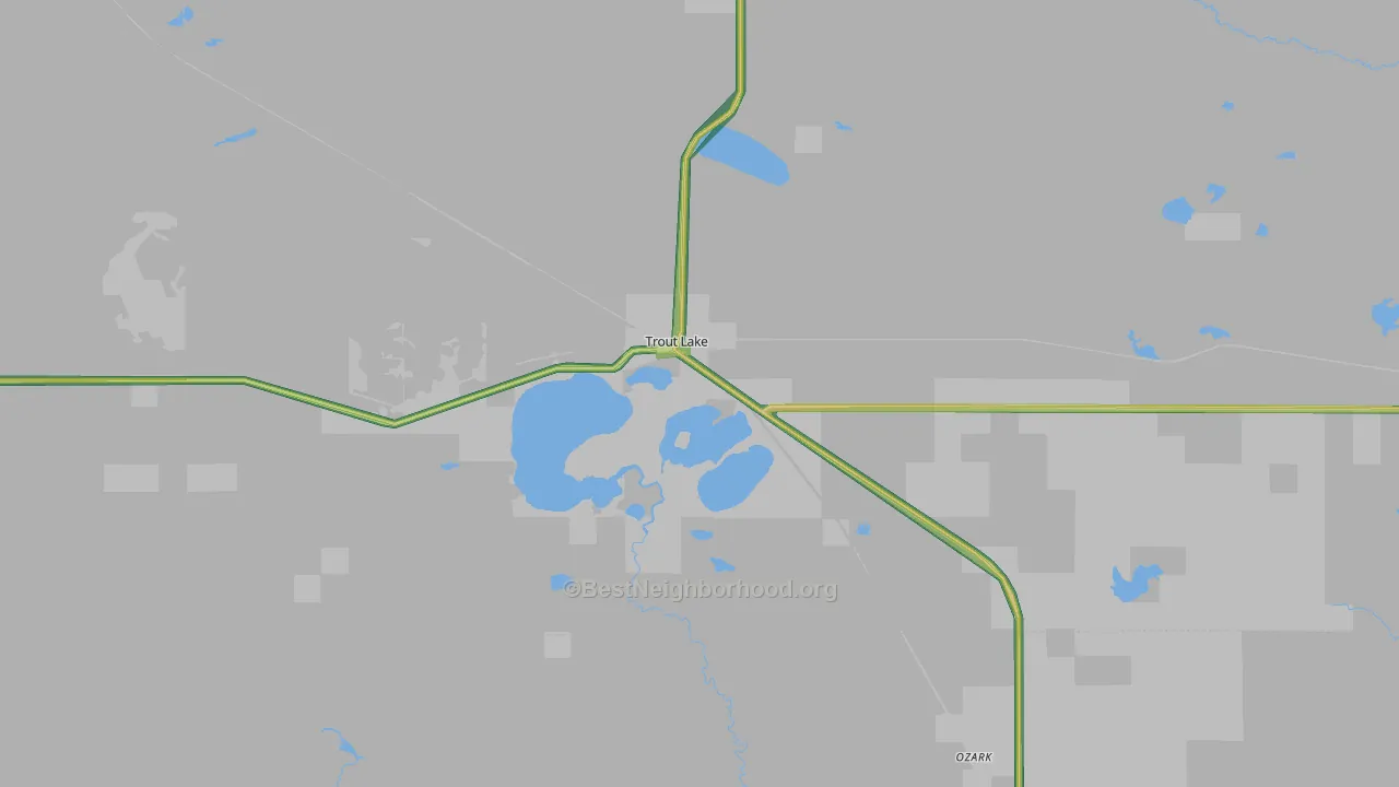49793, MI Map of Noise Levels in 49793