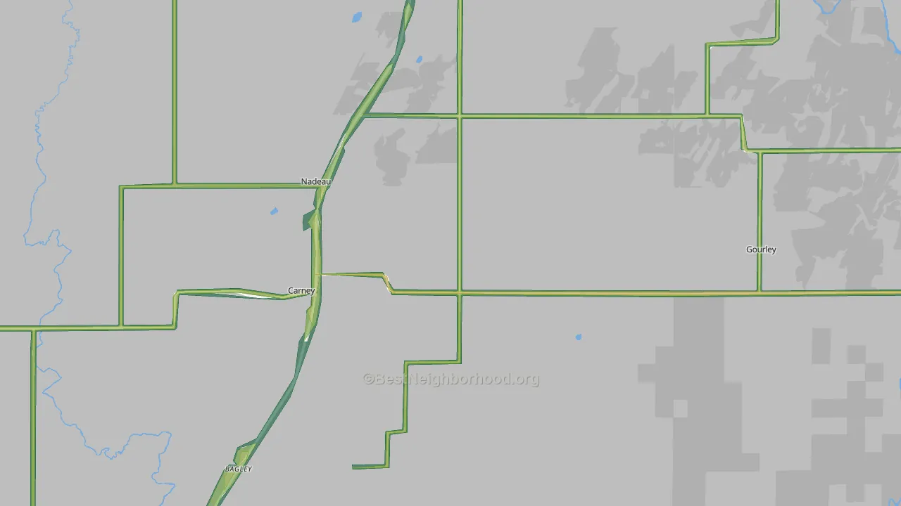 49812, MI Map of Noise Levels in 49812