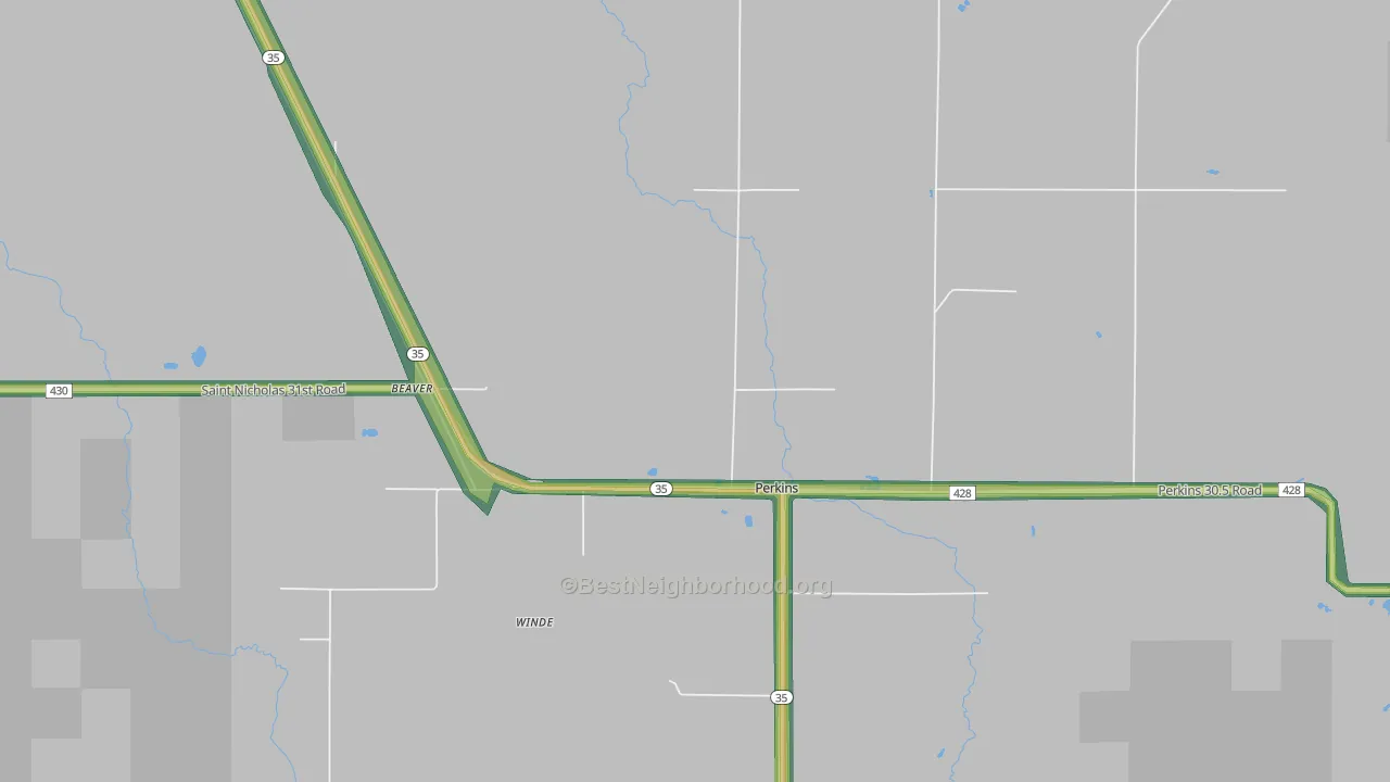 49872, MI Map of Noise Levels in 49872