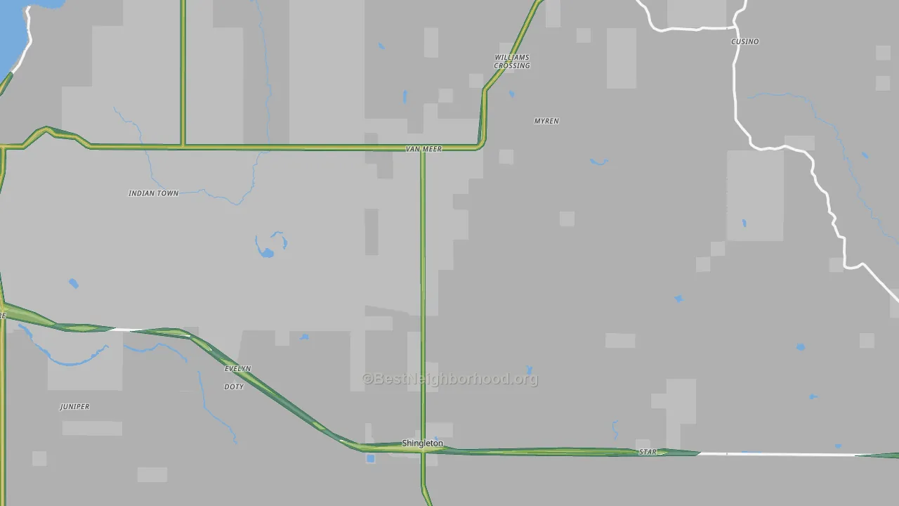 49884, MI Map of Noise Levels in 49884