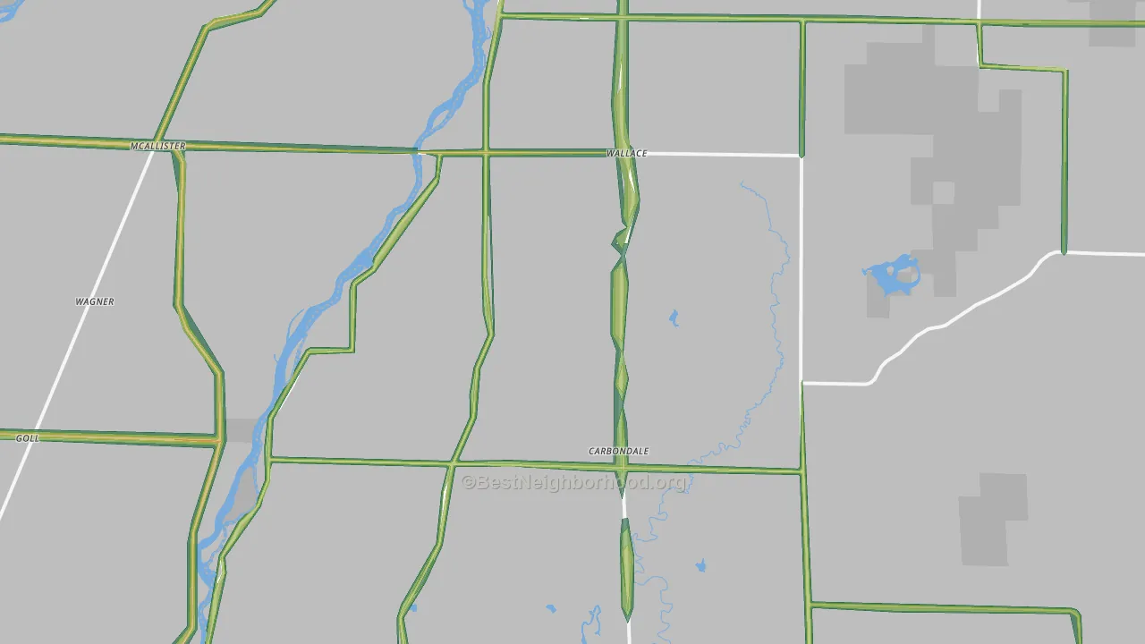 49893, MI Map of Noise Levels in 49893