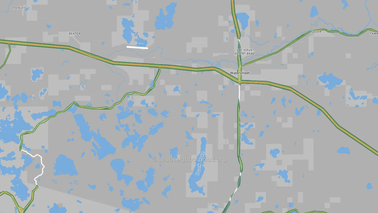 49969, MI Map of Noise Levels in 49969