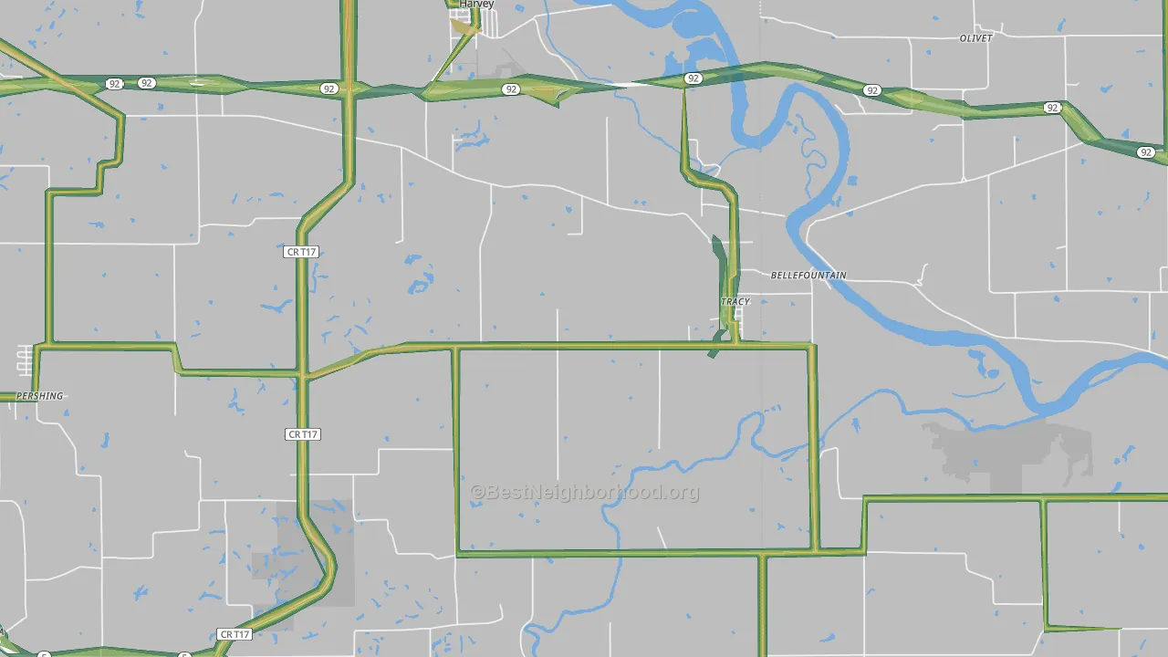 50256, IA Map of Noise Levels in 50256