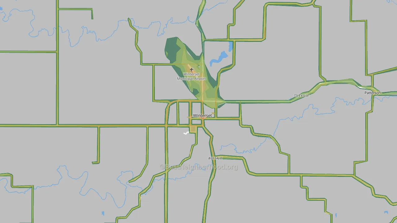 50273, IA Map of Noise Levels in 50273