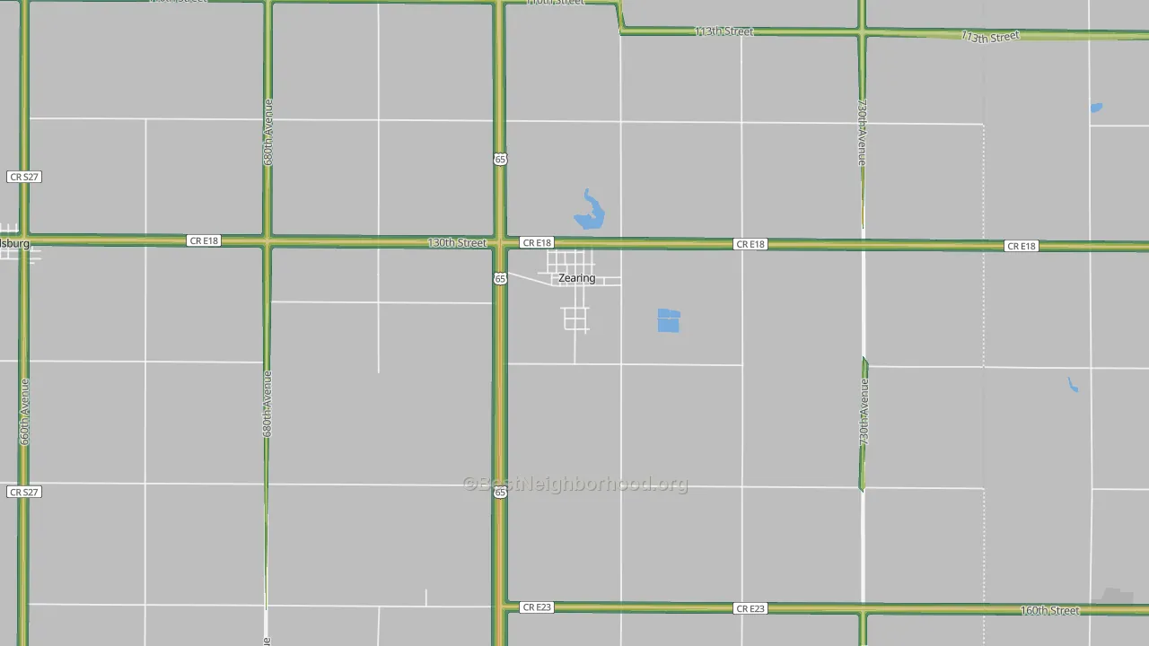 50278, IA Map of Noise Levels in 50278