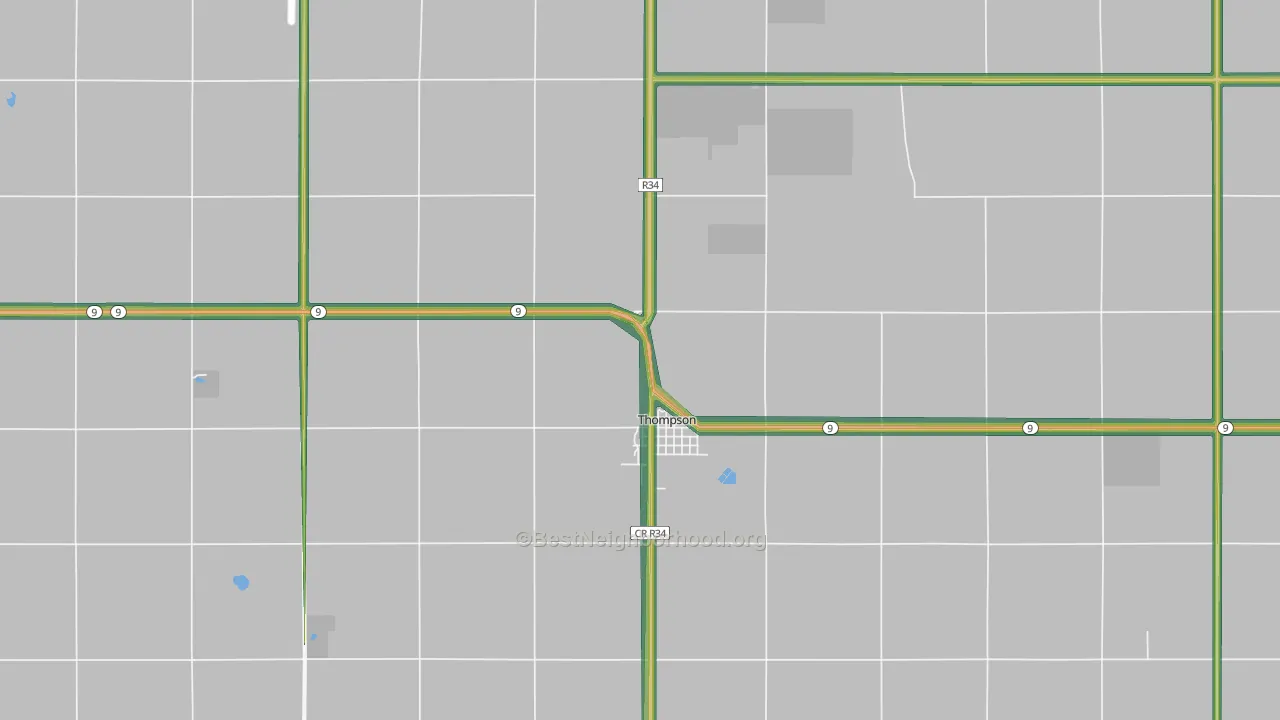 50478, IA Map of Noise Levels in 50478