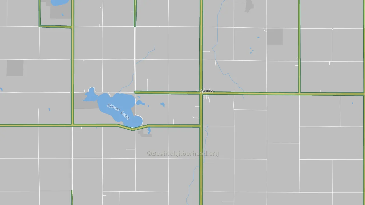 50515, IA Map of Noise Levels in 50515