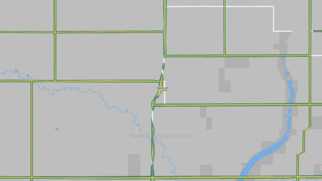 50517, IA Map of Noise Levels in 50517