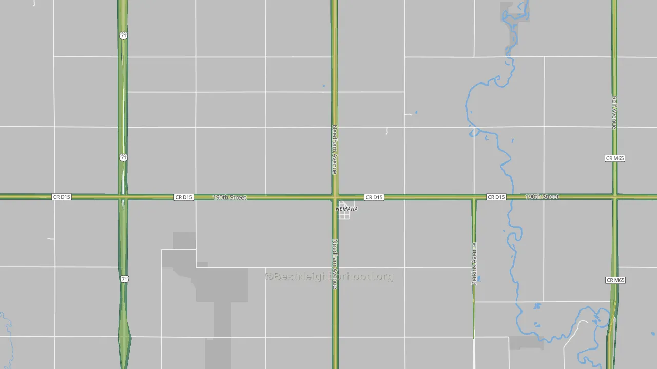 50567, IA Map of Noise Levels in 50567