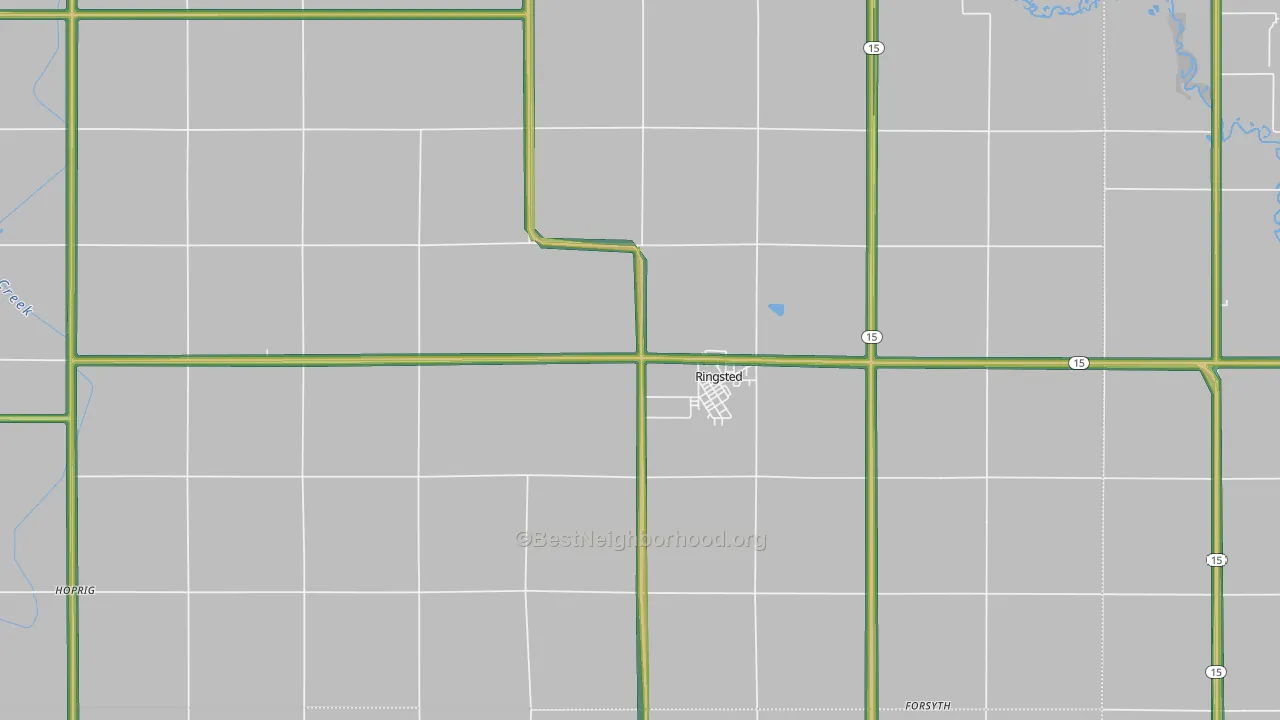50578, IA Map of Noise Levels in 50578