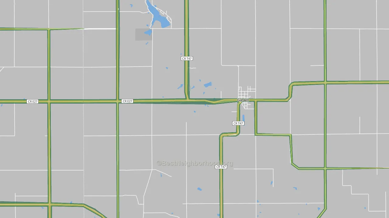 50632, IA Map of Noise Levels in 50632