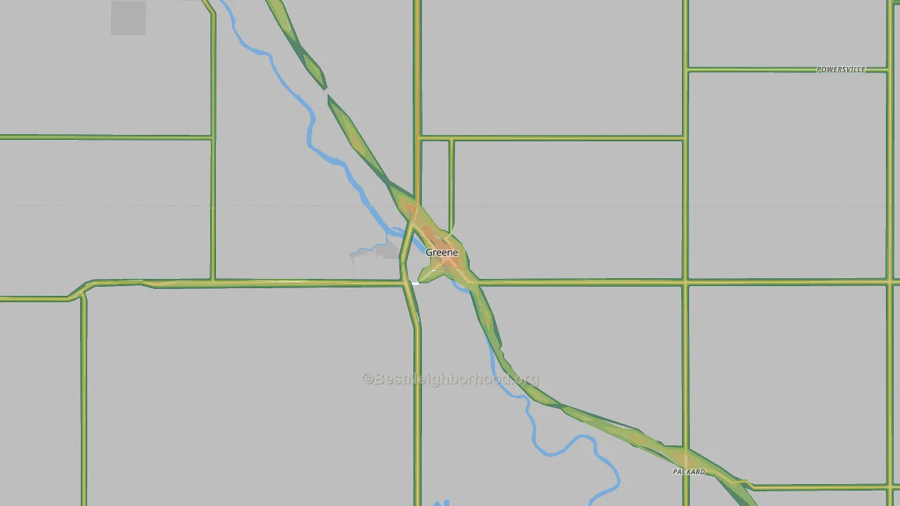 50636, IA Map of Noise Levels in 50636
