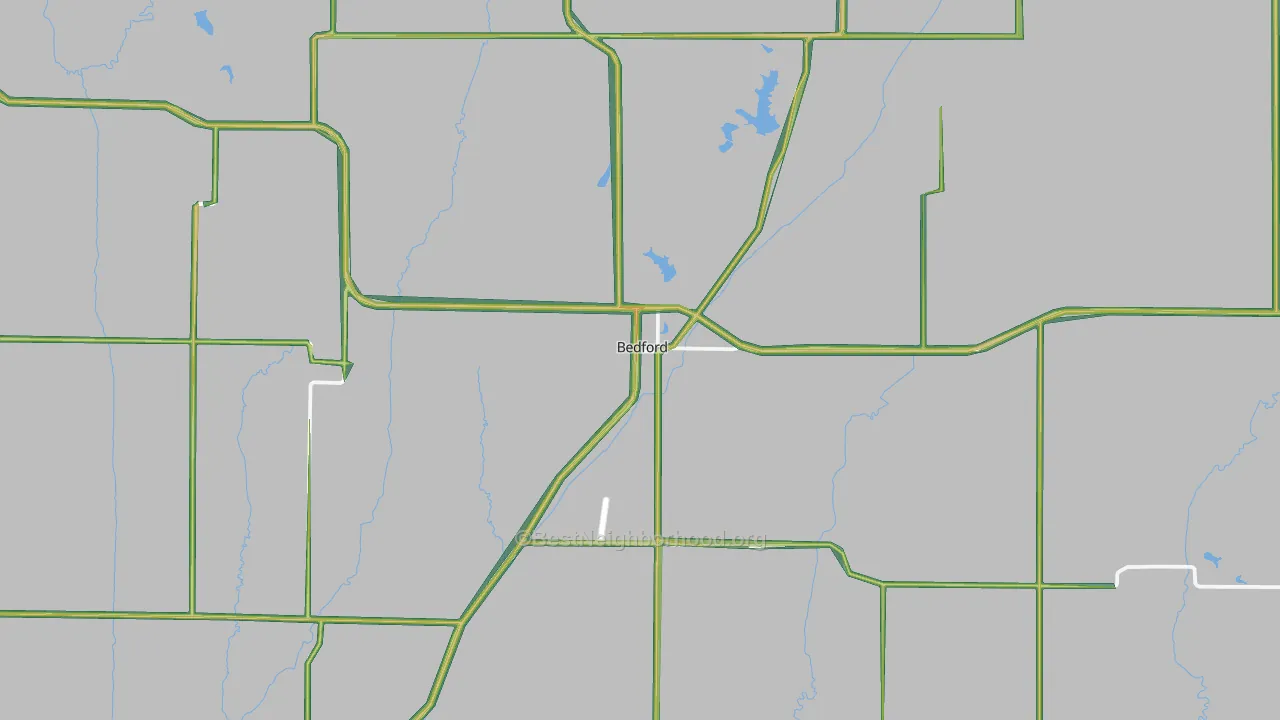 50833, IA Map of Noise Levels in 50833