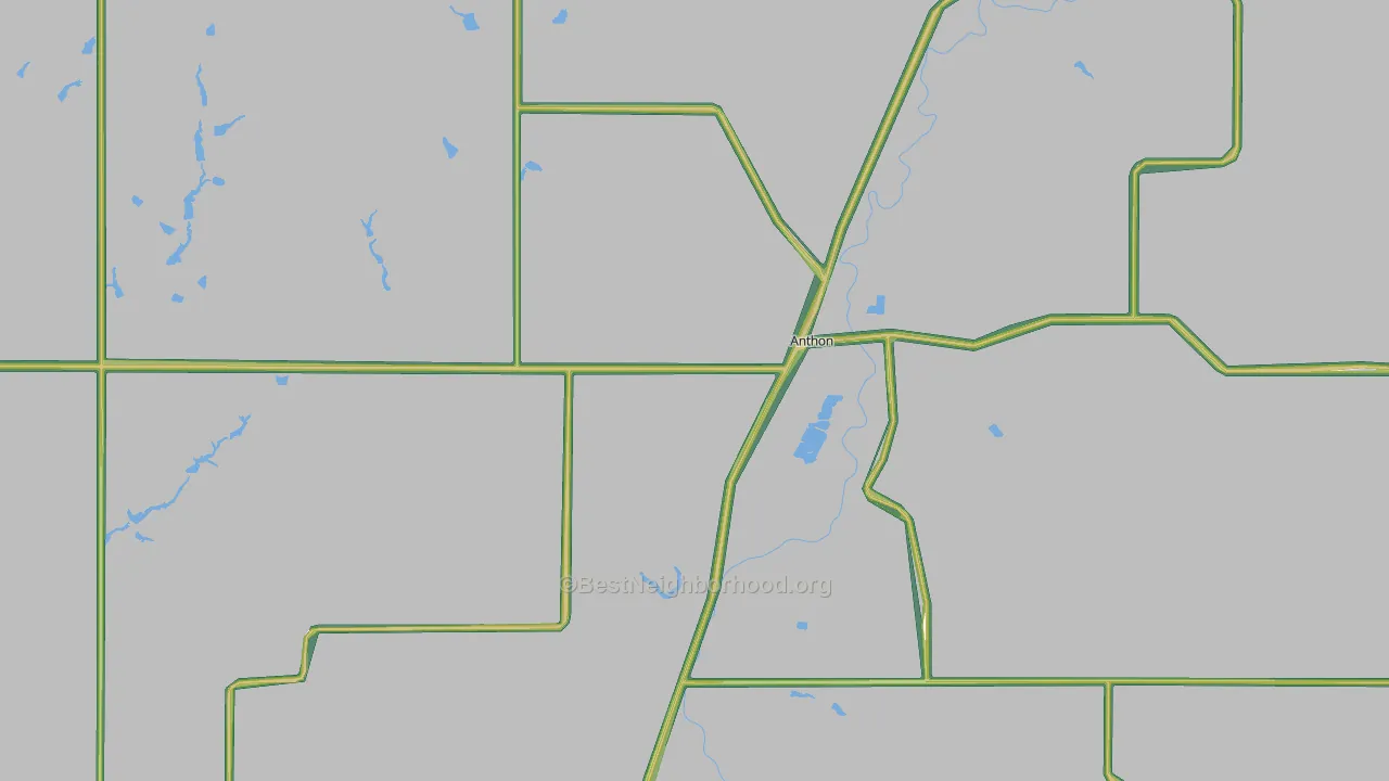 51004, IA Map of Noise Levels in 51004