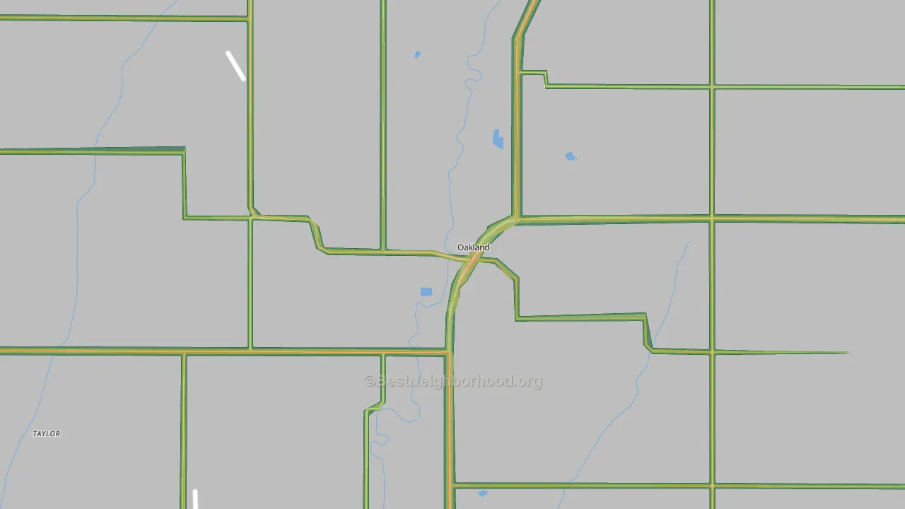 51560, IA Map of Noise Levels in 51560