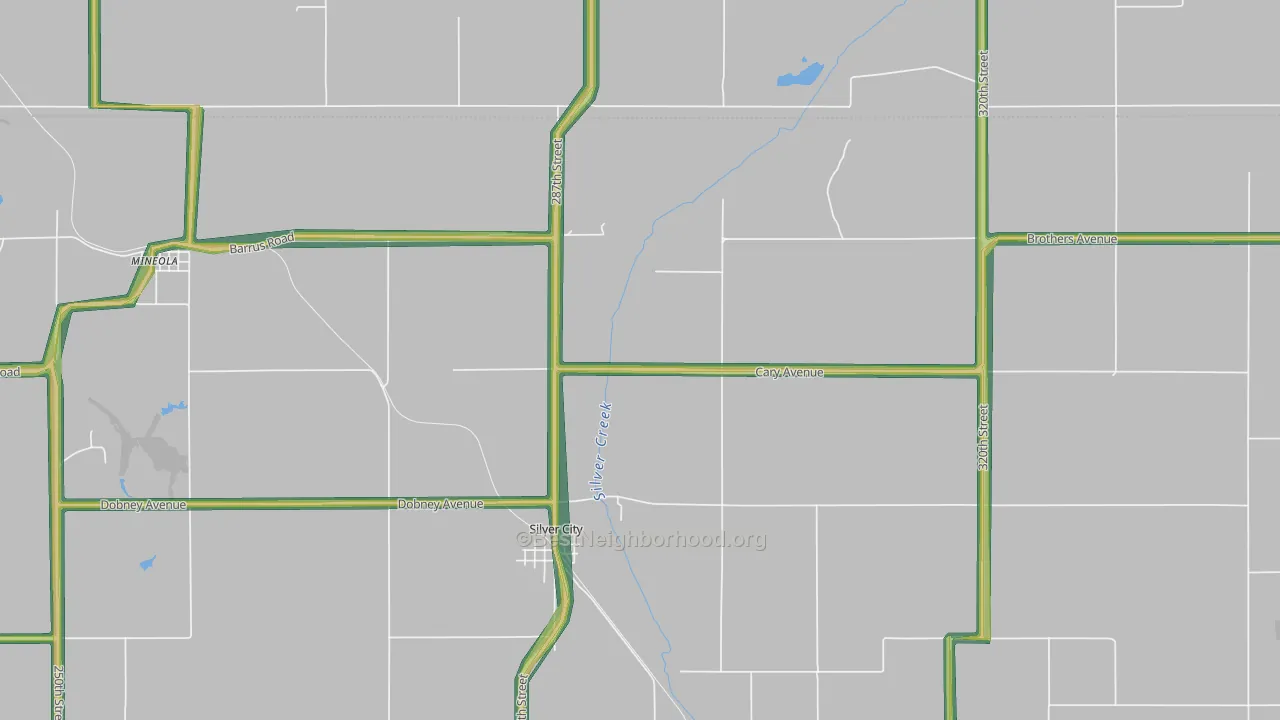 51571, IA Map of Noise Levels in 51571