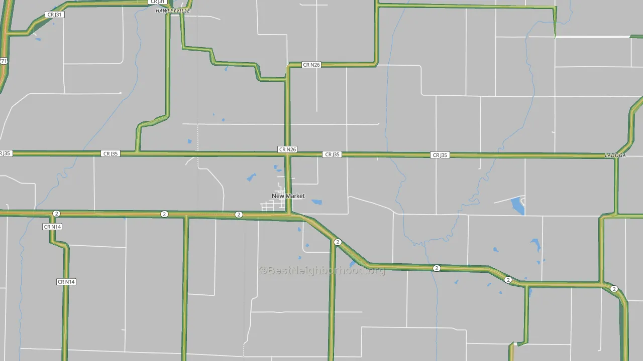 51646, IA Map of Noise Levels in 51646