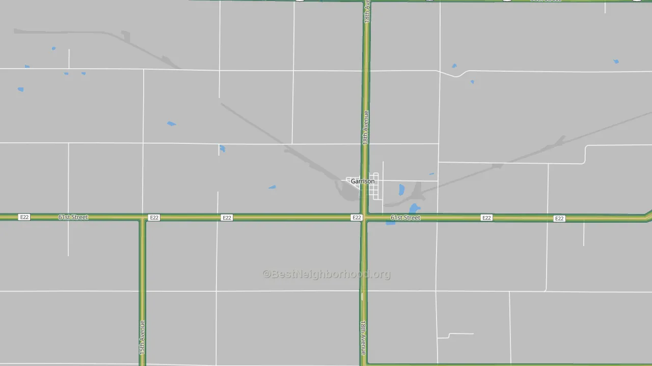 52229, IA Map of Noise Levels in 52229