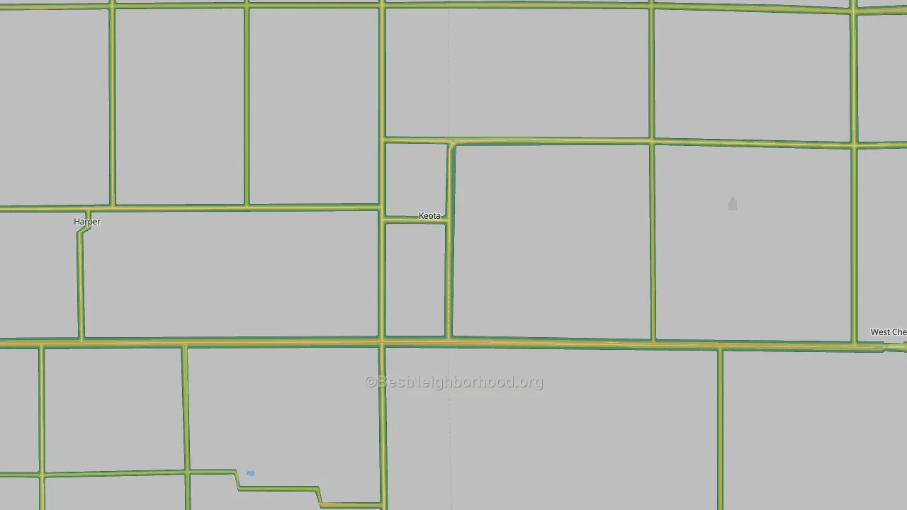 52248, IA Map of Noise Levels in 52248