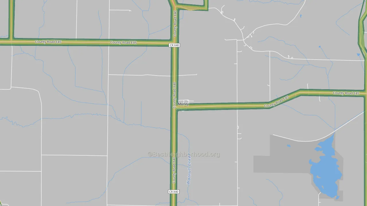 52312, IA Map of Noise Levels in 52312