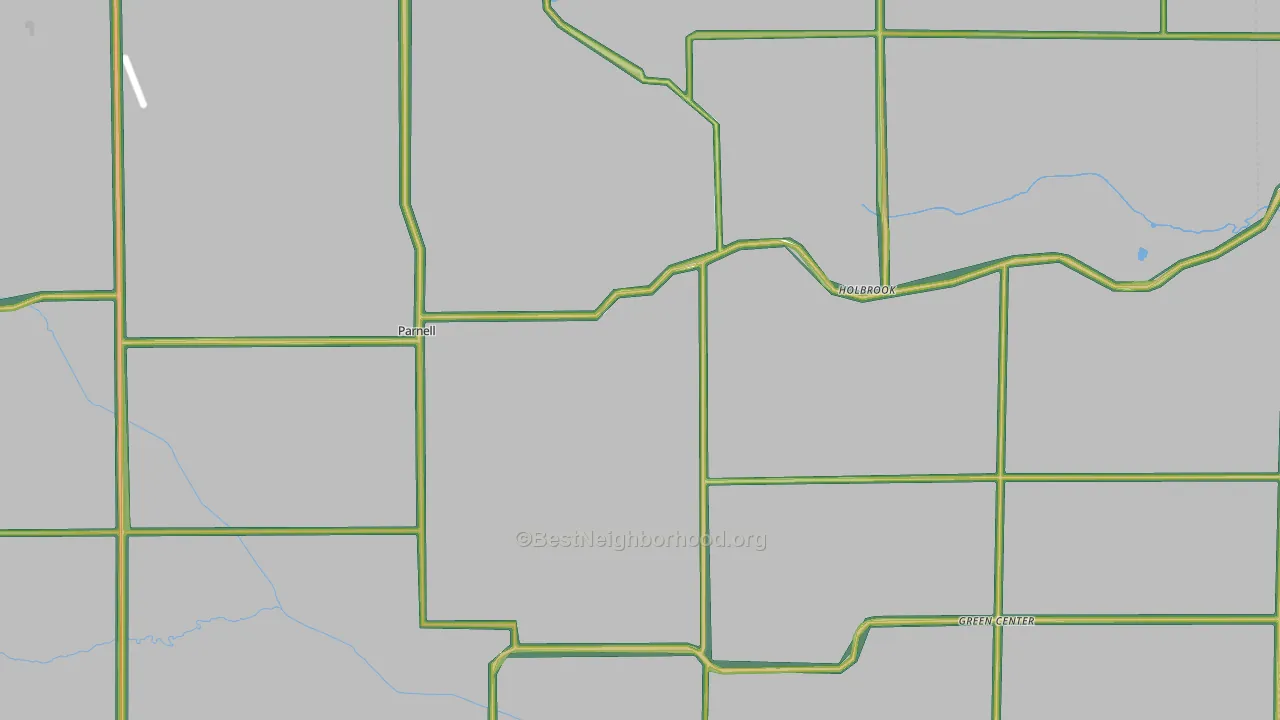 52325, IA Map of Noise Levels in 52325