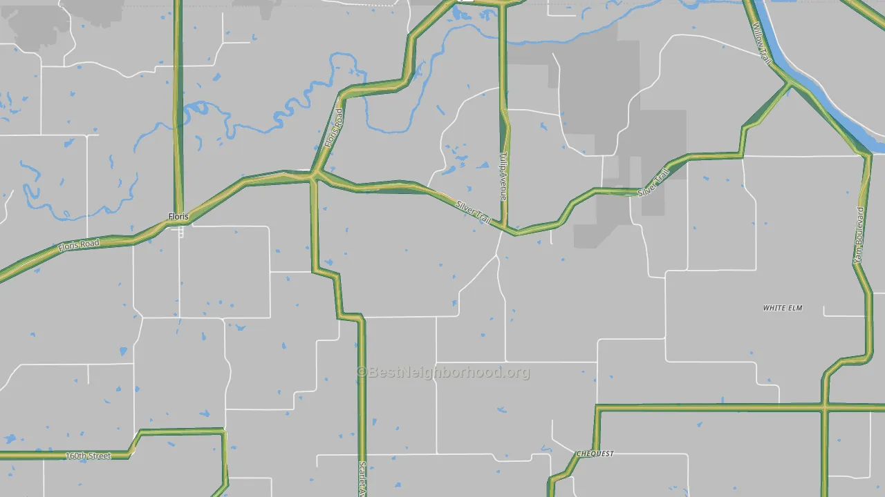 52560, IA Map of Noise Levels in 52560